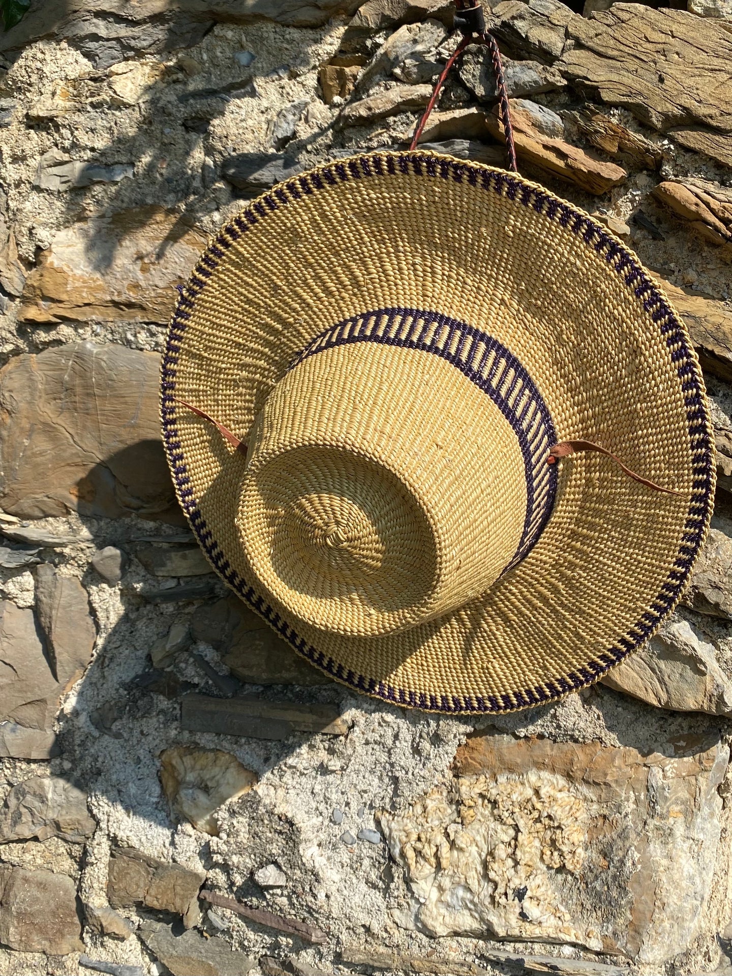 Bolga Woven Elephant Grass Sun Hats